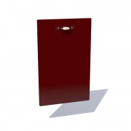 Front pentru masina de spalat vase 45cm MDF rosu simplu Front pentru masina de spalat vase 45cm MDF rosu simplu